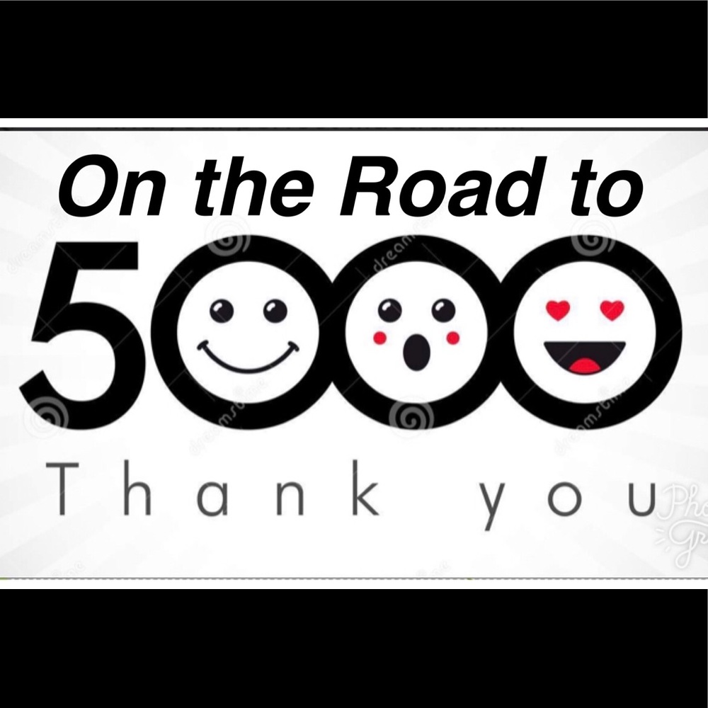 Current Goal: 5000 Followers. Help me get there!
